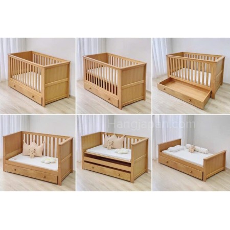 Mamas : Nôi + Giường Cũi Đa Chức Năng 